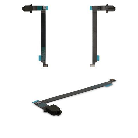 Cable flex puede usarse con iPad Pro 12.9 2015 1h Gen , del conector de auriculares, negro, con componentes