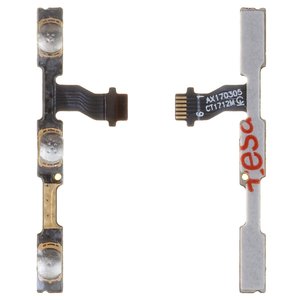 Cable flex puede usarse con Xiaomi Redmi Note 4X, del botón de volumen, del botón de encendido