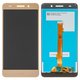 Pantalla LCD puede usarse con Huawei Y6 II, dorado, clase B, sin marco, Copy, CAM-L21