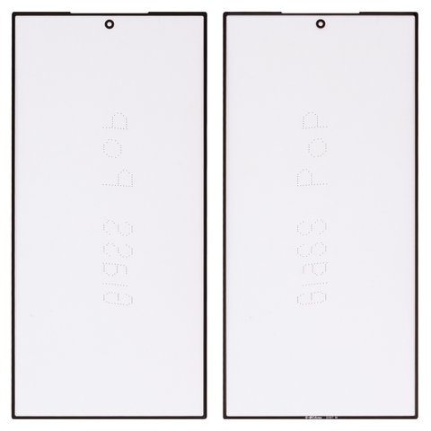 Vidrio de carcasa G+OCA PRO puede usarse con Samsung S928 Galaxy S24 Ultra, con película OCA, negro