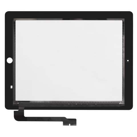 Сенсорный экран для iPad 3, iPad 4, черный