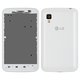 Корпус для LG E445  Optimus L4 Dual SIM, білий
