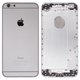 Корпус для Apple iPhone 6 Plus, белый, с держателем SIM-карты, с боковыми кнопками