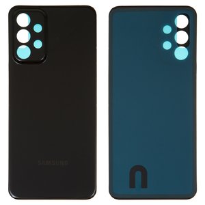 Задня панель корпуса для Samsung A235 Galaxy A23, чорна