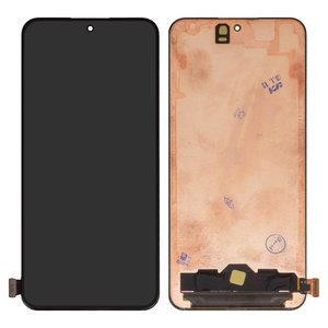 Дисплей для Xiaomi 13, чорний, без рамки, Оригінал переклеєне скло , 2211133C, 2211133G