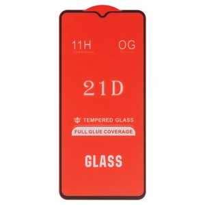 Захисне скло для Vivo U20, U3, Y19, Y5s, Z5i, сумісне з чохлом, Full Glue, без упаковки , чорний