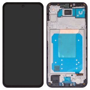 Дисплей для Samsung M356 Galaxy M35, черный, с рамкой, Original PRC 