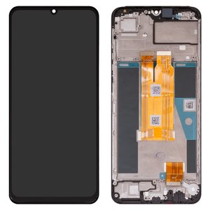 Дисплей для Realme C63 4G, чорний, з рамкою, Original PRC 