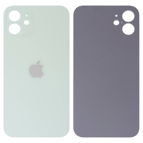 Задняя панель корпуса для iPhone 12, зеленая, не нужно снимать стекло камеры, Original PRC , big hole