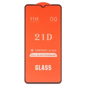 Защитное стекло для OnePlus 7T, совместимо с чехлом, Full Glue, без упаковки , черный