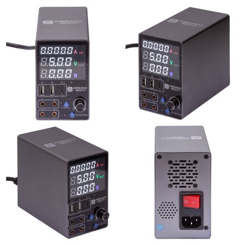 Лабораторний блок живлення Kingmax 2045D, до 24 В, до 5 А, 120 Вт