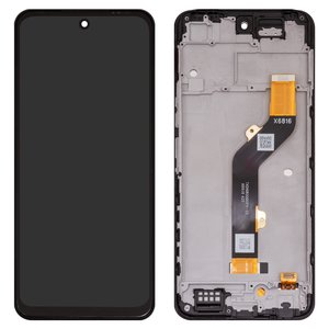 Дисплей для Tecno Pova Neo 2, черный, с рамкой, High Copy, 1540432341