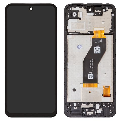 Дисплей для Tecno Spark Go 2 KM4 , чорний, з рамкою, High Copy