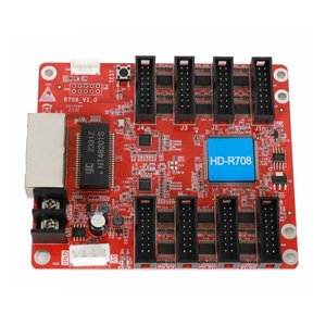 Карта приема для LED экранов Huidu HD R708 256×512, 8×HUB75E 