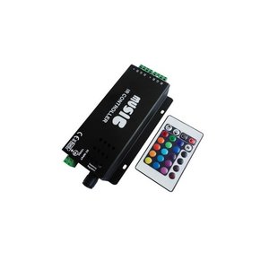 Контролер звуковий з ІЧ пультом HTL-031 (RGB, 5050, 3528, 144 Вт) Контролер звуковий з ІЧ пультом HTL-031 (RGB, 5050, 3528, 144 Вт)