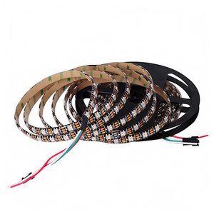 RGB LED Strip SMD5050, WS2812B (with controls, IP65, 5 V, 60 LEDs/m, 5 m) RGB LED Strip SMD5050, WS2812B (with controls, IP65, 5 V, 60 LEDs/m, 5 m)