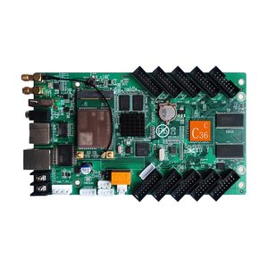 Huidu HD C36C LED Display Module Control Card 1024x512, 10 x HUB75E, with Wi Fi Module 